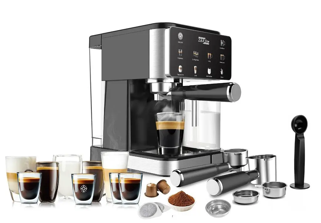 Кавомашина 3в1 3000 Вт 20Bar Zepline ZP-6806 - фото 4