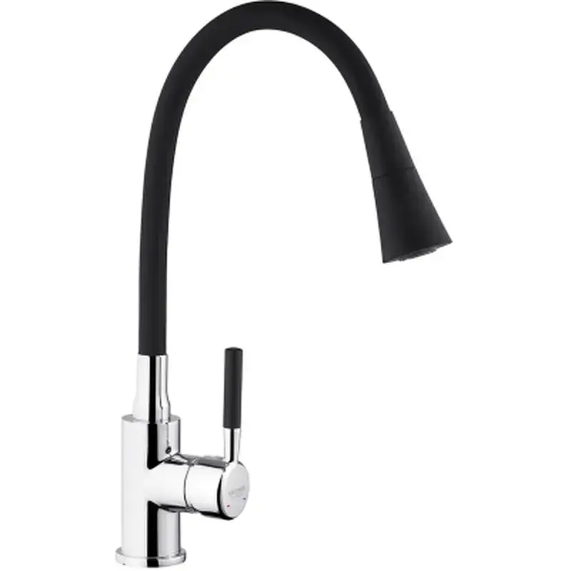 Змішувач Kroner Kuche-C132BLK (CV033126)