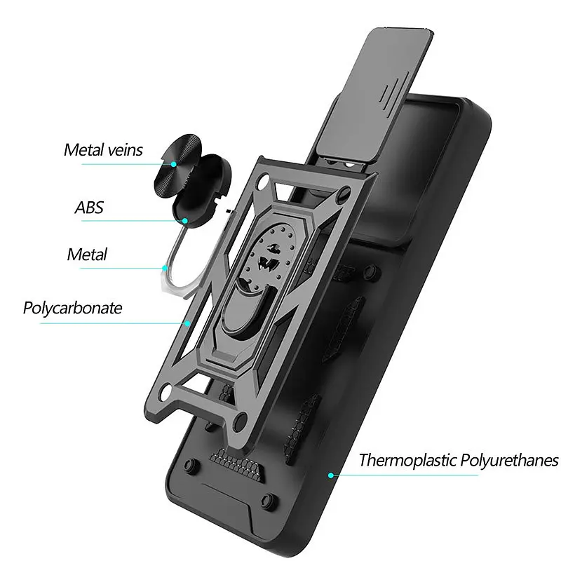 Ударостійкий чохол Camshield Serge Ring for Magnet для Samsung Galaxy M53 5G - фото 2