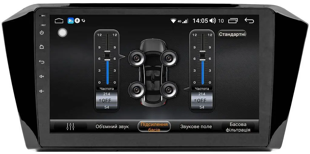 Автомагнитола штатная с 10'' экраном XPRO 10 Android 10.1 4/32 (MER-14140_6215) - фото 10