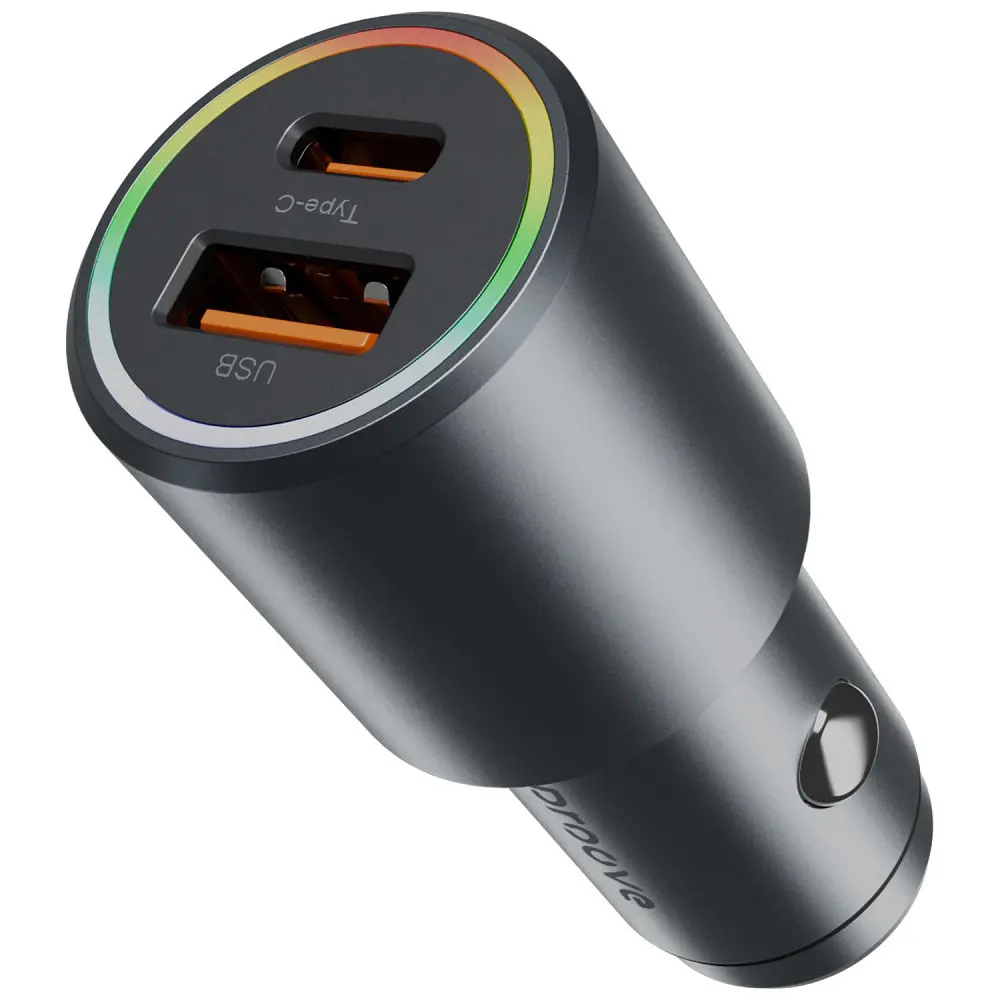 АЗП Proove Double Energy Plus 53W (USB + Type-C), в асортименті - фото 6