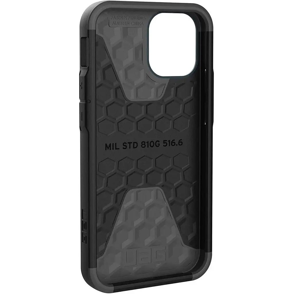 Оригінальний протиударний чохол UAG Civilian для iPhone 12 Mini (5.4") Eggplant (11234D114949) - фото 8