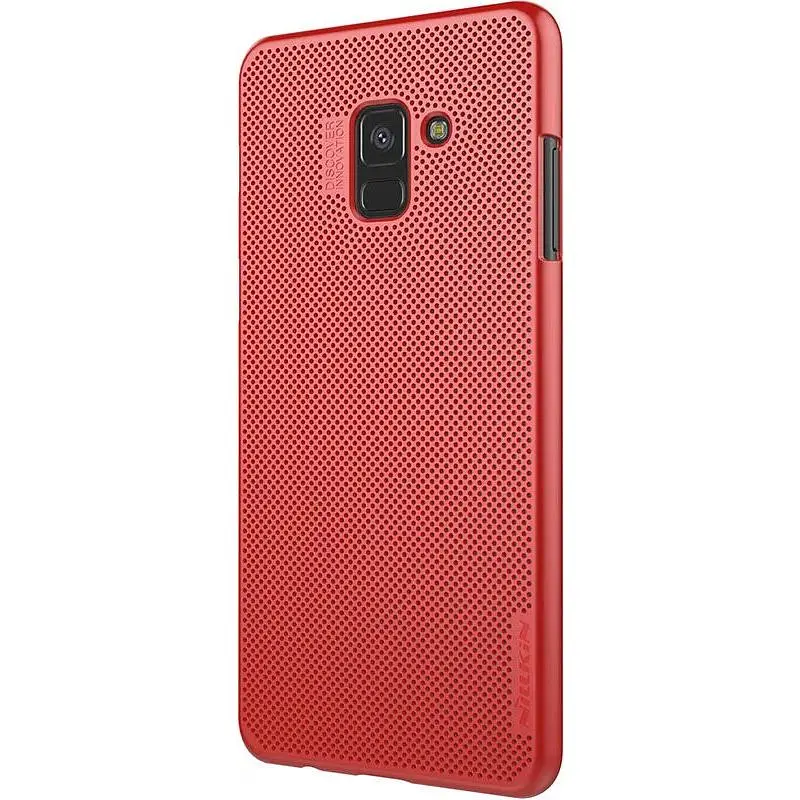 Чехол-накладка Nillkin Air Case Samsung Galaxy A8 Plus (SM-A730) Red - фото 4