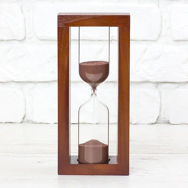 Песочные часы Склоприлад 4-28, 15 минут песок коричневый вишня (300592) - фото 2