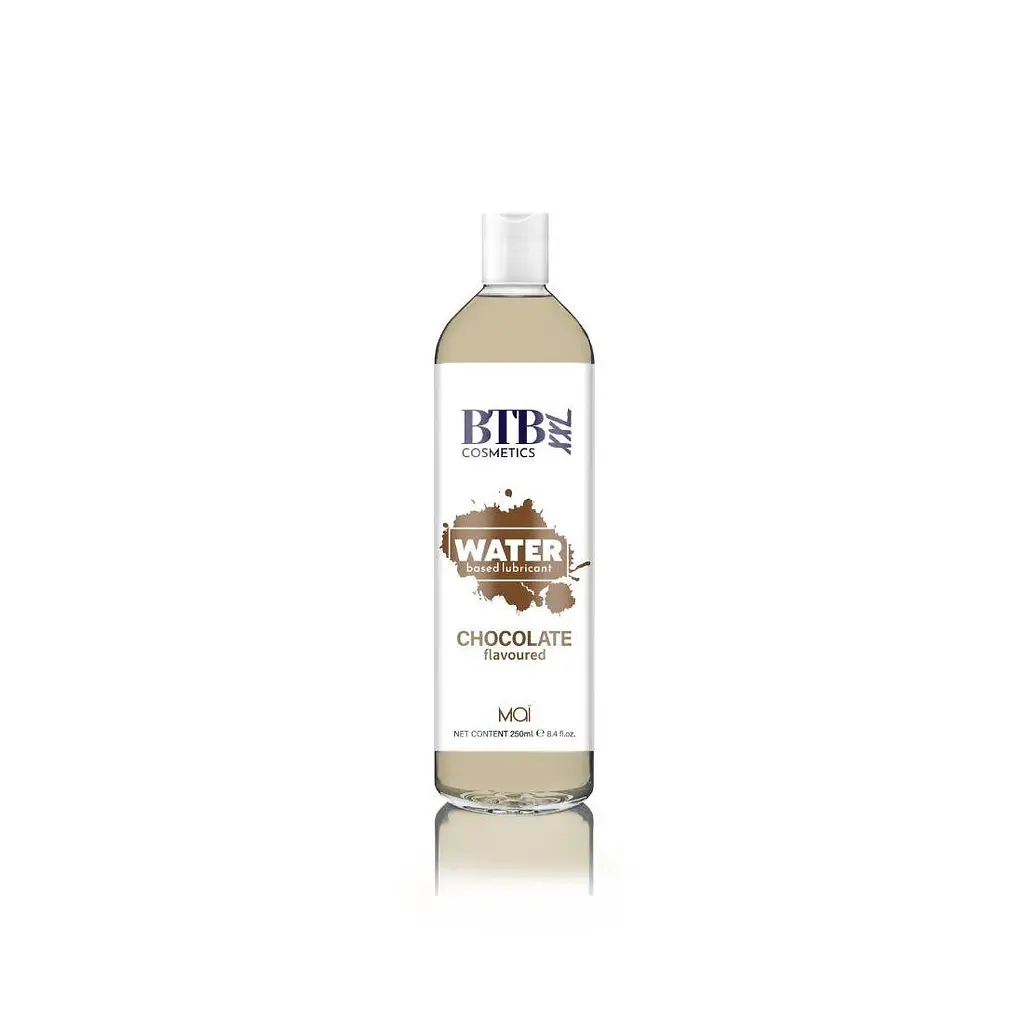 Змазка на водній основі BTB Flavored Chocolate з ароматом шоколаду (250 мл) - фото 2