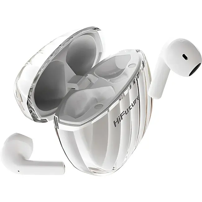 Наушники HiFuture FlyBuds3 Milki White - фото 2