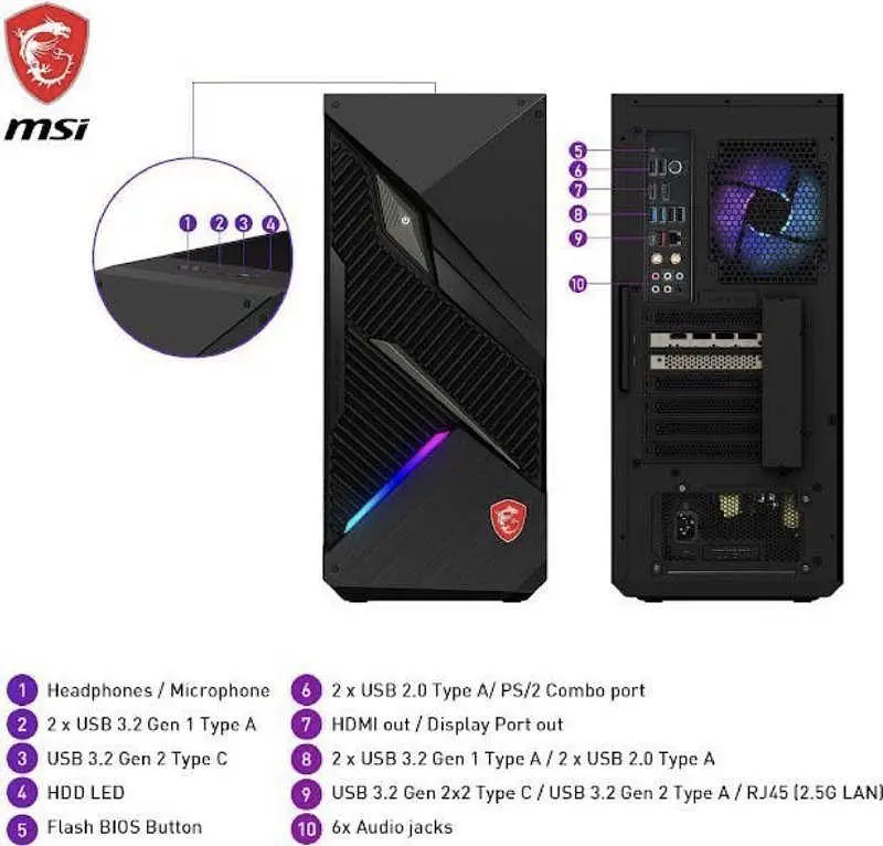 Комп'ютер MSI MPG Infinite X2 13FNUG-019EU - фото 8