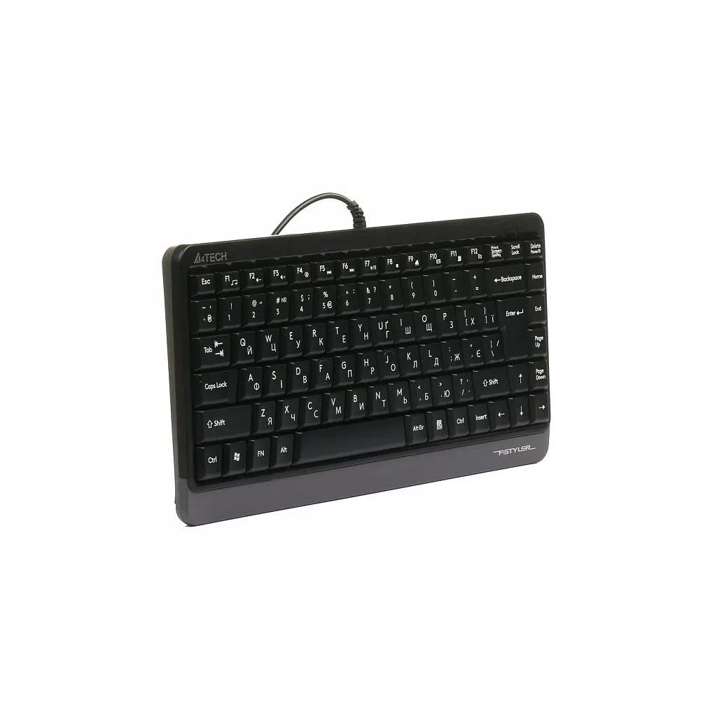 Клавіатура A4Tech FKS11 USB Grey (4711421960458) - фото 3