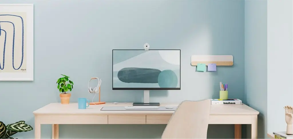 Веб-камера Logitech BRIO 300 Off-White (960-001442) [86092] - фото 7