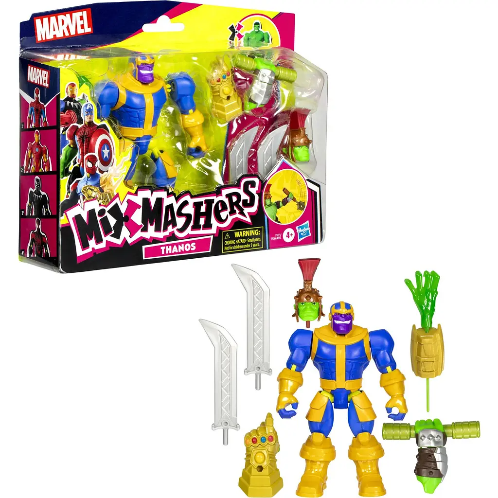 Іграшка-фігурка Hasbro Marvel MixMashers Avengers Thanos (F9266_F9271) - фото 3