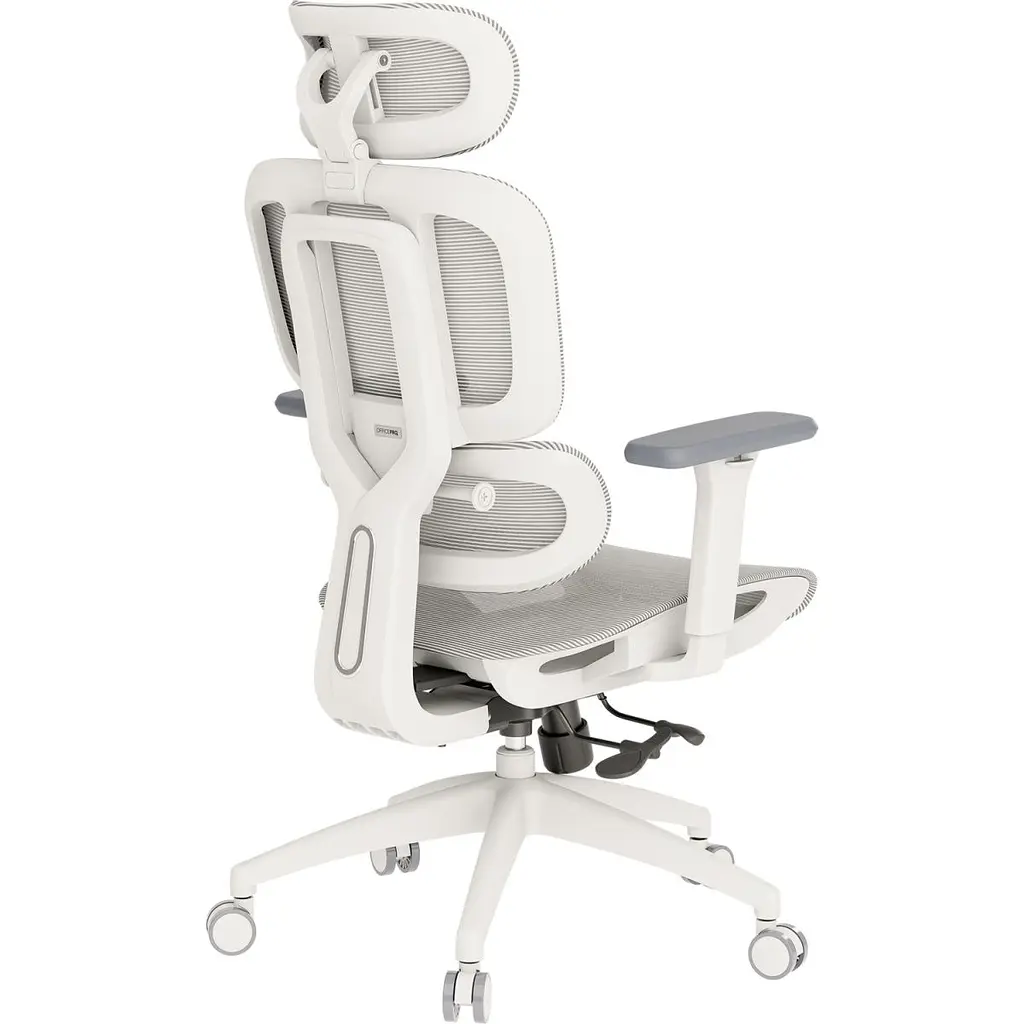 Офісне крісло OfficePro Skyline OC680-W-LG-LG White/Light Gray [175039] - фото 6