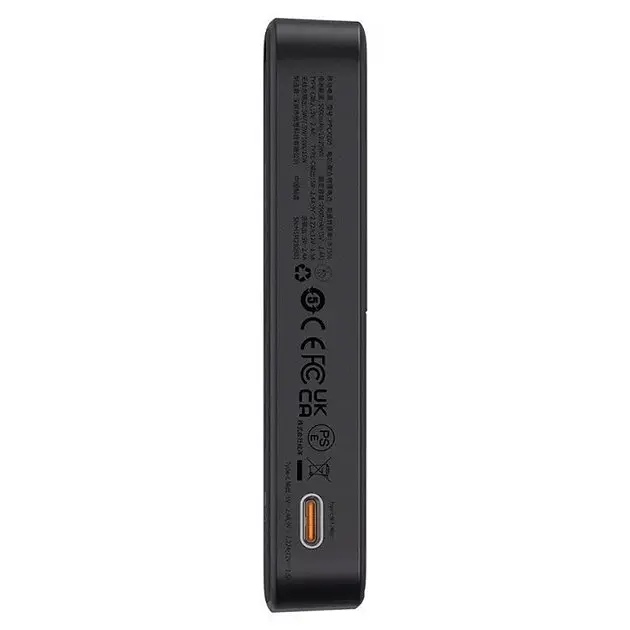 Портативное беспроводное зарядное - аккумулятор Baseus MagPro Magnetic Bracket 5000 mAh 20W PPCXZ05 - фото 4