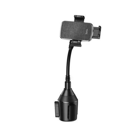 Автотримач Hoco H63 Utmost push-type car mountcup holder Чорний - фото 6
