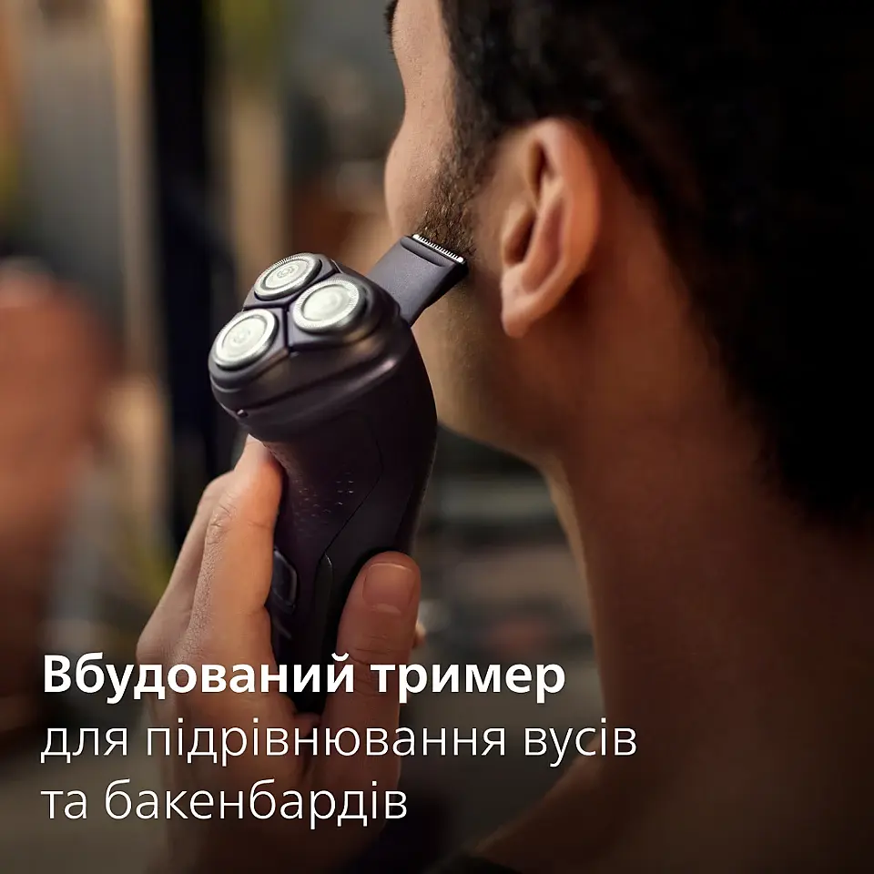 Электробритва Philips Series 3000X черная (X3051/00) - фото 7