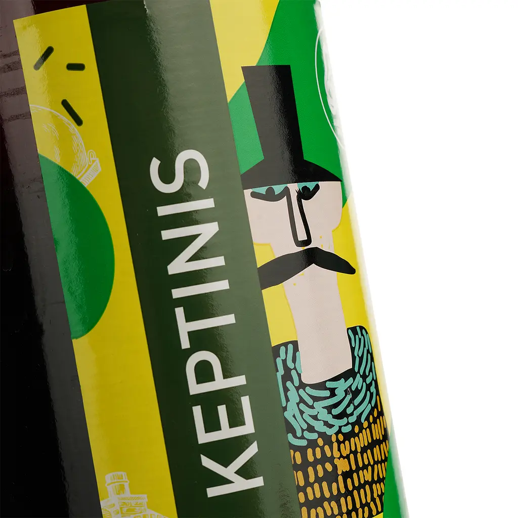 Пиво Keptinis темное 5.7% 1 л - фото 3