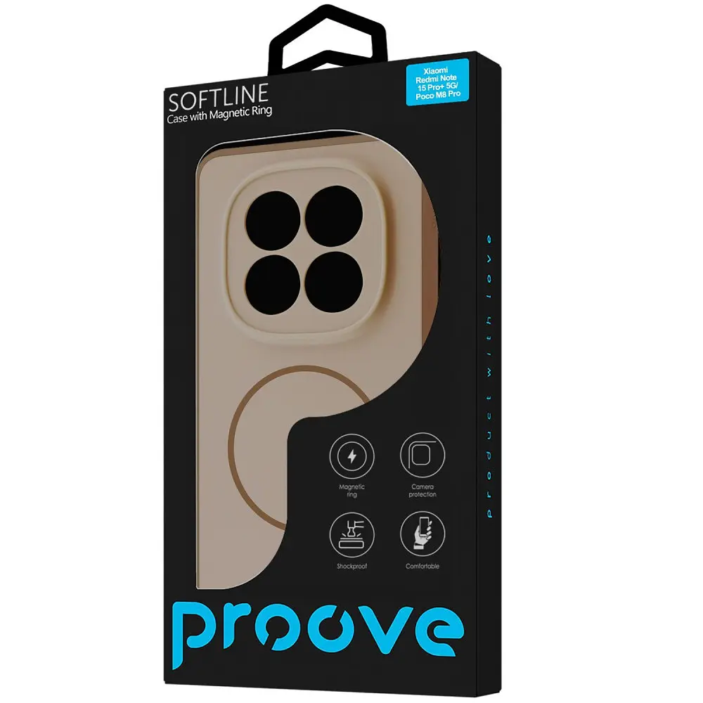 Чохол Proove Softline Case with Magnetic Ring Xiaomi Redmi Note 15 Pro+ 5G/Poco M8 Pro в асортименті - фото 2