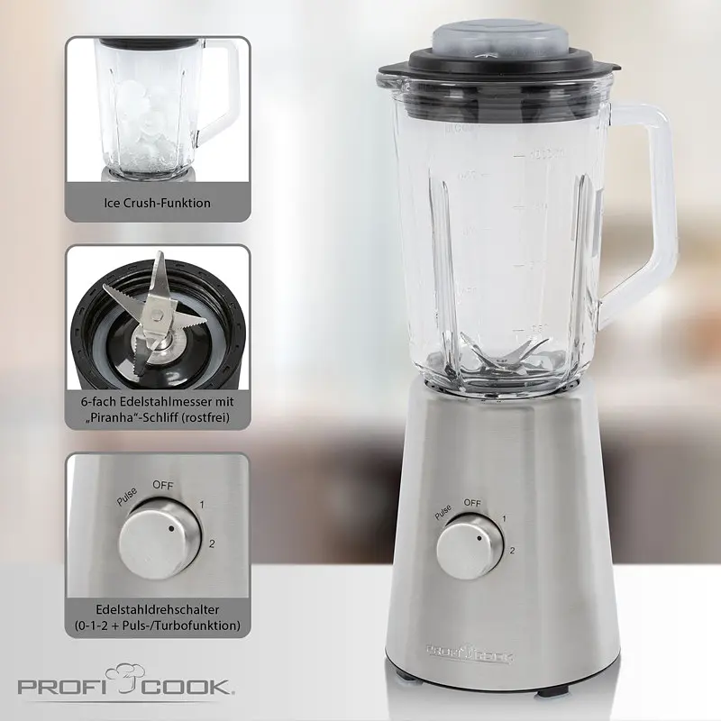 Блендер стаціонарний Profi Cook PC-UM 1213 - фото 6