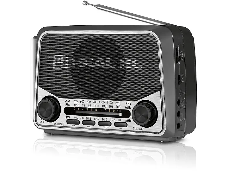 Радіоприймач REAL-EL X-525 Grey (EL121800004) - фото 3