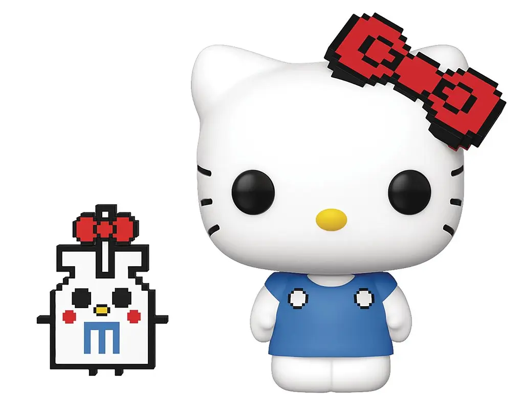 Фігурка Funko Pop Привіт кицька Киса 8-біт Hello Kitty Kitty 8-bit 10 см Cartoon HK K 31 - фото 2