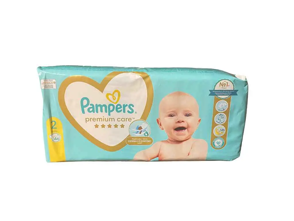 Підгузники PAMPERS 4-8кг 46шт Prem. Care Mini Екон
