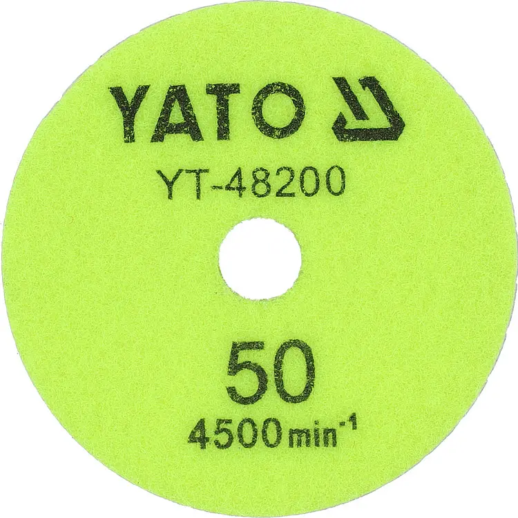Круг шліфувальний алмазний Yato на липучці по каменю D50, 100 мм (YT-48200) - фото 2