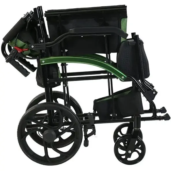 Коляска инвалидная Karadeniz Medical G502 алюминиевая без двигателя - фото 3