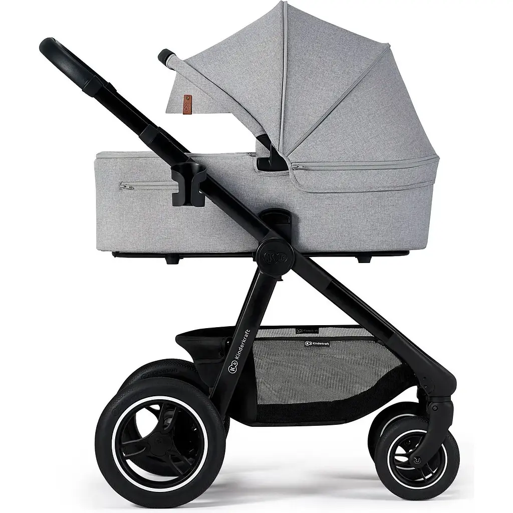 Універсальна коляска 2 в 1 Kinderkraft Everyday 2 Light Gray світло-сіра (00-00305224) - фото 10