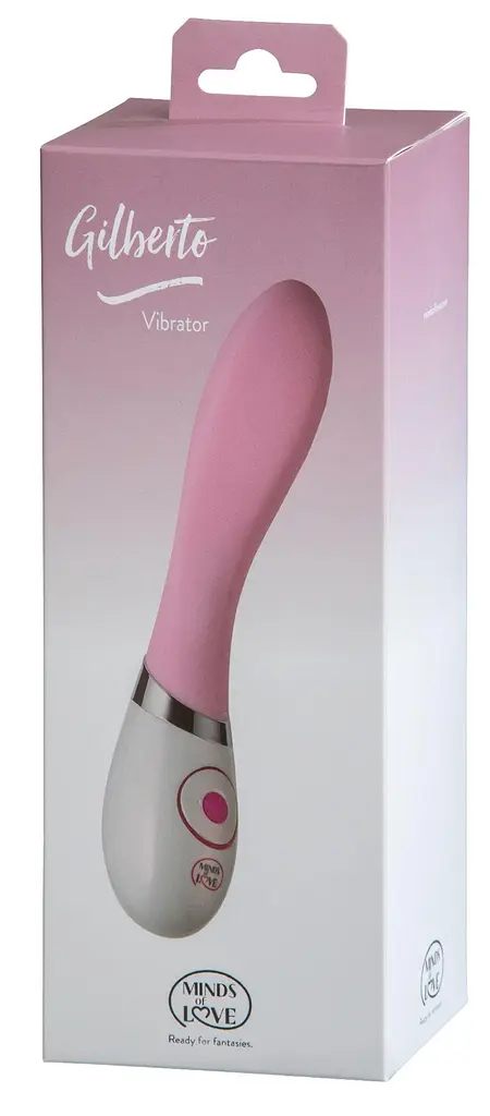 Вібратор Minds of Love Gilberto 13.6 см (рожевий) - фото 5