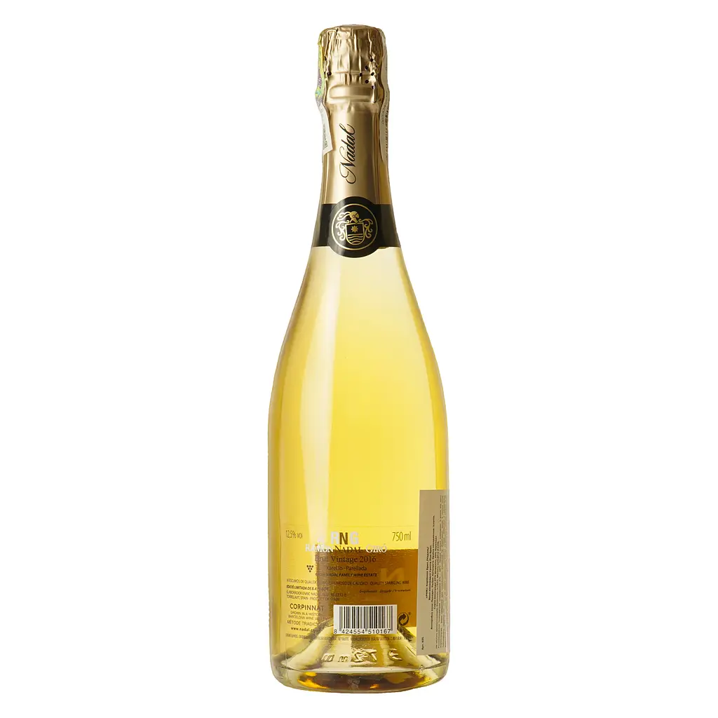 Уцінка. Вино ігристе Nadal Corpinnat Ramon Nadal Giro RGN біле брют 12% 0.75 л - фото 3
