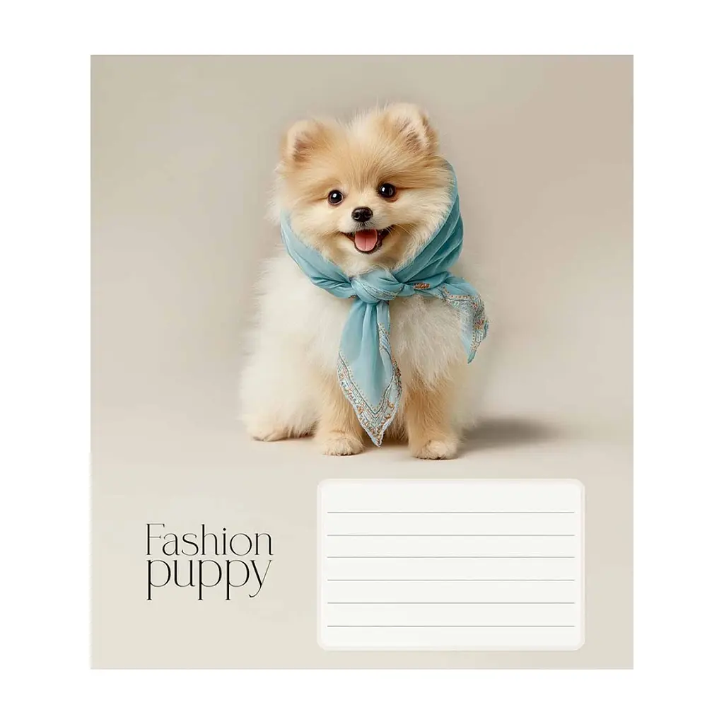 Зошит Школярик Star Fashion pets 18 аркушів лінія (018-3687L), в асортименті - фото 5