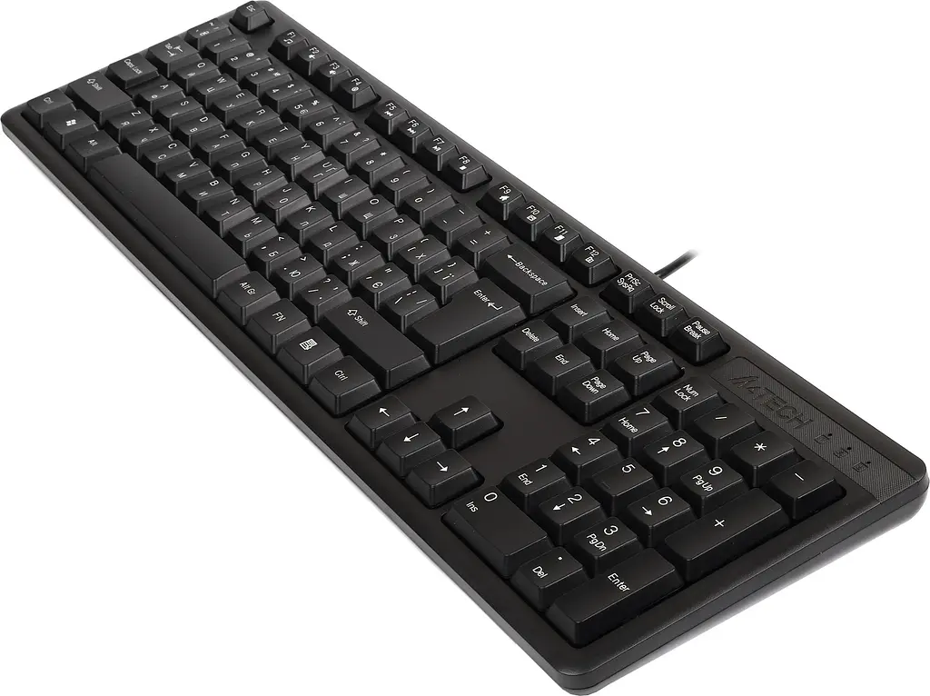 Клавіатура A4Tech KKS-3 USB black - фото 3