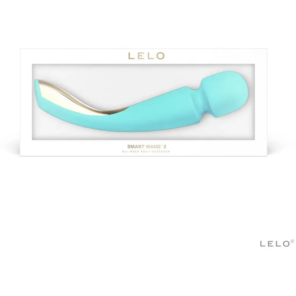 Вібромасажер Lelo Smart Wand 2 Large Aqua - фото 2