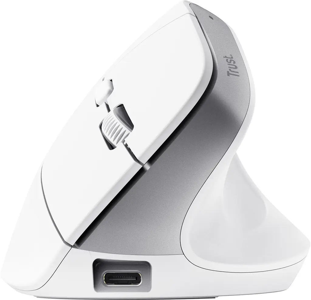 Комп'ютерна миша Trust Bayo+ Multidevice Ergonomic BT/WL/USB-A біла teh0014042 - фото 9