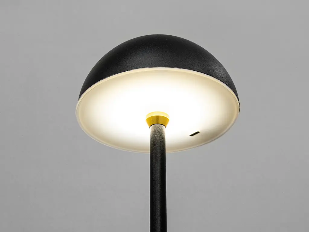 Светильник настольный LED Diasha 930211BK, 5W, черный, сенсорный, димер, для дома - фото 6