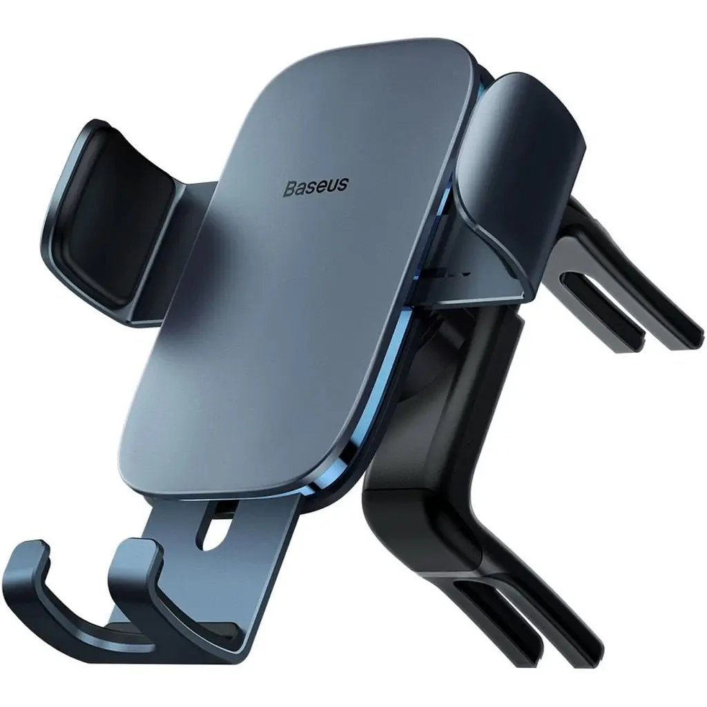 Автотримач Baseus Metal Age 2 Gravity Car Mount Air Outlet Version Dark Gray (SUJS000013) [104436] - фото 3
