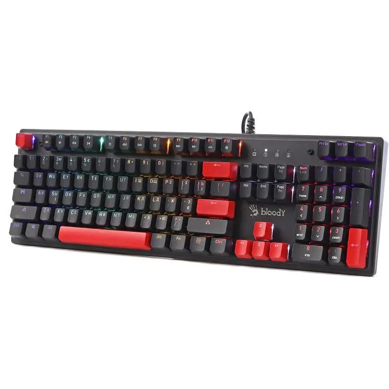 Клавіатура Bloody S525N (Fire Black) (S525N (Fire Black)) - фото 2