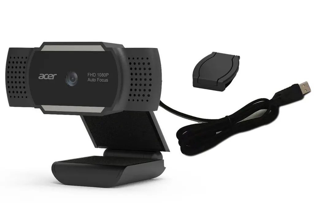 Веб-камера Acer FHD Webcam Black (HP.EXPBG.019) - фото 3