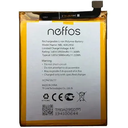 Батарея TP-Link NBL-40A2950 Neffos C9s, C9 MAX (TP7062)