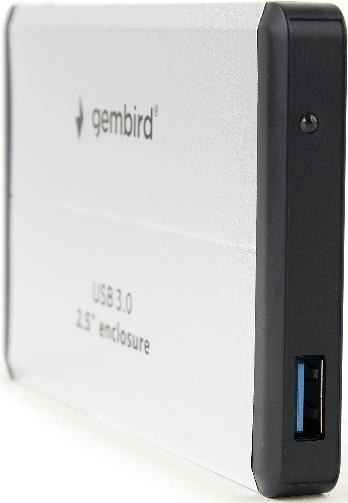 Кишеня зовнішня Gembird EE2-U3S-2-S 2.5&amp;quot; USB 3.0 silver - фото 3