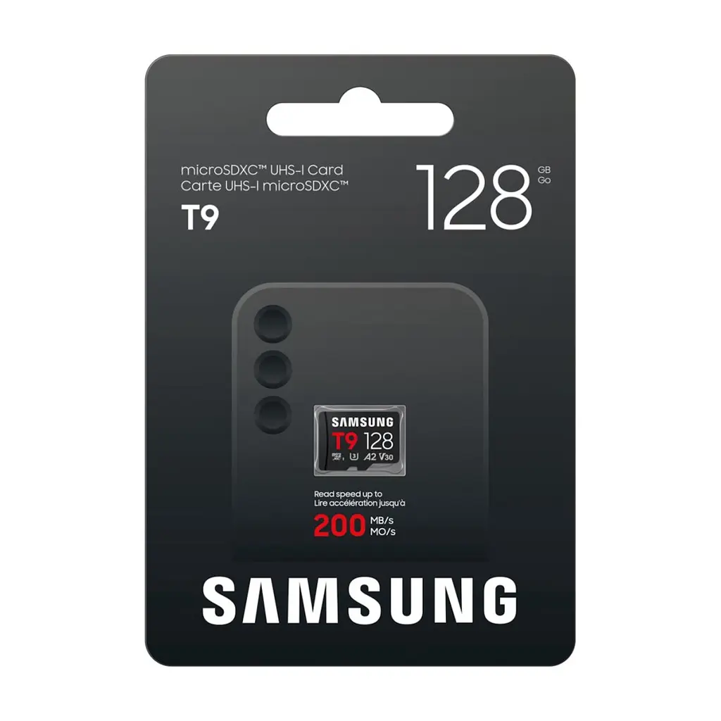 Карта пам'яті Samsung 128GB microSDXC class 10 UHS-I U3 V30 A2 T9 (MB-MH128T/WW) - фото 4