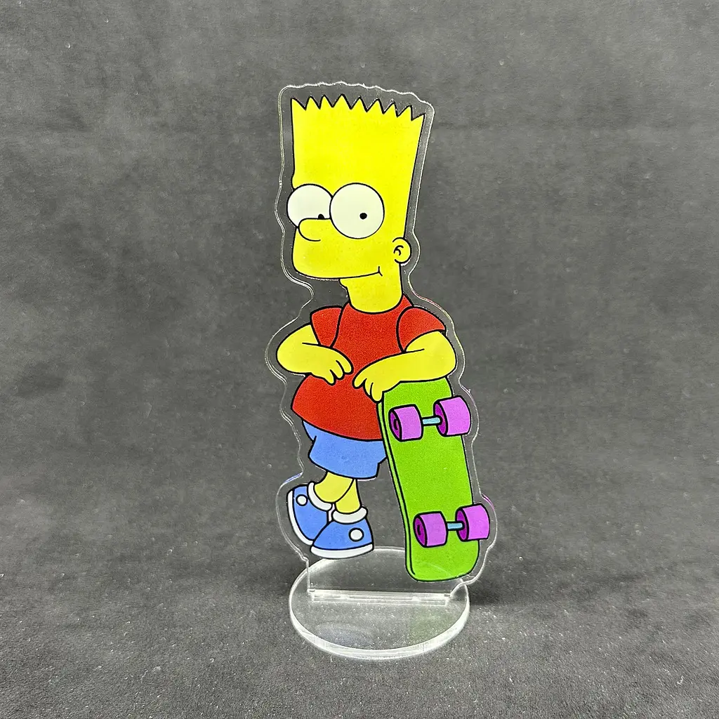 Акрилова колекційна фігурка Аніме: The Simpsons Сімпсони Барт (2) 15 см - фото 2