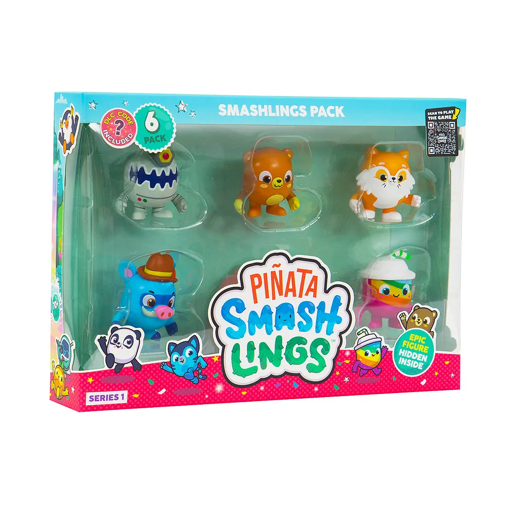 Набор игровых фигурок Pinata Smashlings Series 1, 6 шт. (SL2055) - фото 2