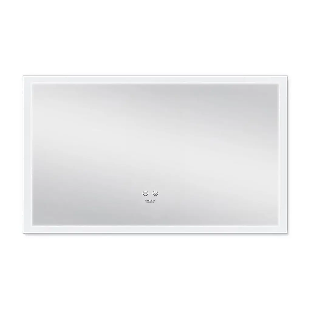 Дзеркало Kroner KRP Spiegel HR3 - 10060 з LED-підсвічуванням та антизапітнінням CV030038, Білий - фото 3