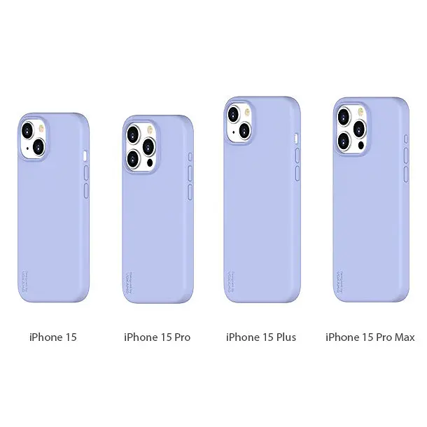 Рідкий силіконовий чохол Vokamo для iPhone 15 Pro Max із магнітом MagSafe White - фото 5