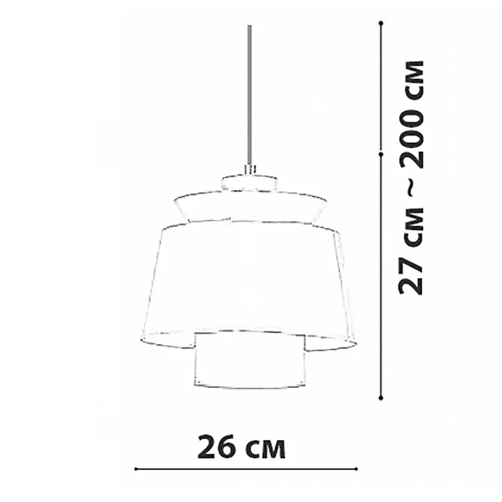 Подвесной светильник Friendlylight Navi WH FL3034 - фото 4