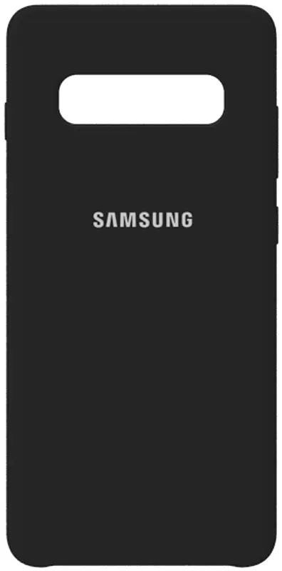 Чохол-накладка TOTO Silicone Case Samsung Galaxy S10+ Black - фото 2