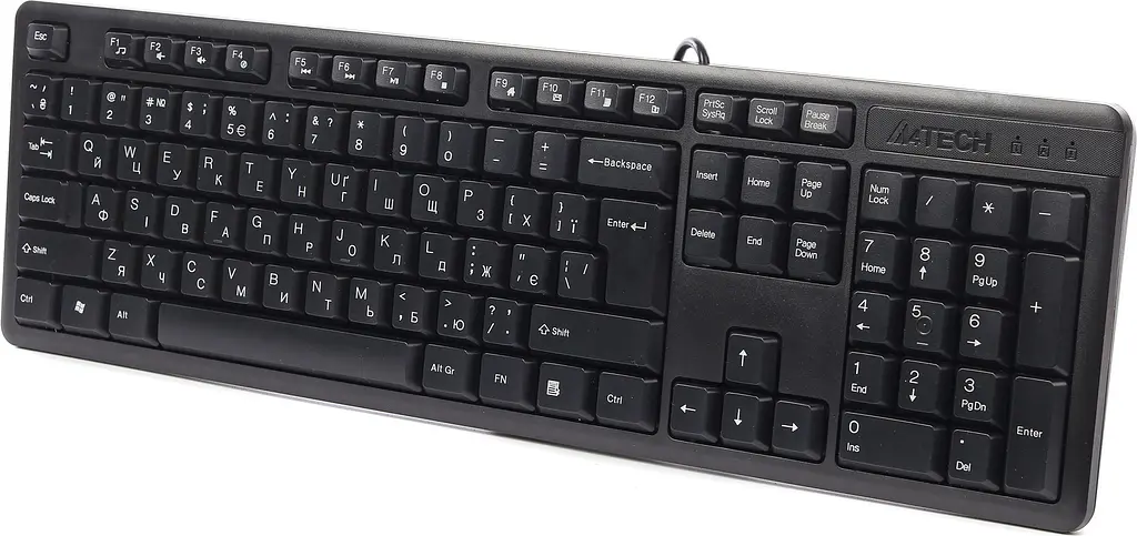 Клавіатура A4Tech KK-3 USB black - фото 3