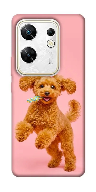 TPU чохол Demsky Happy poodle для Infinix Zero 30 4G