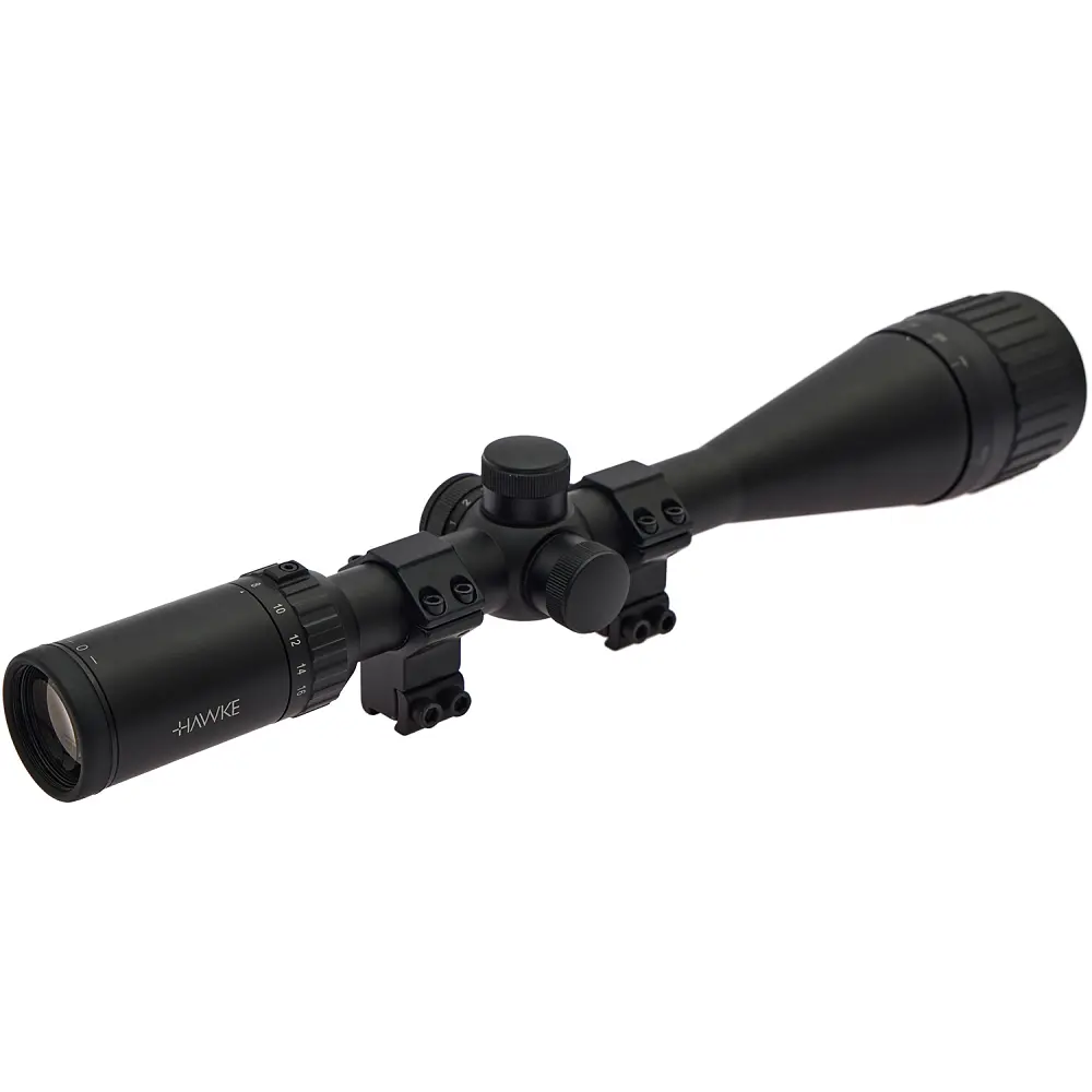 Приціл оптичний Hawke Fast Mount 4-16x50 AO сітка Mil Dot з підсвічуванням. Кільця на Ластівчин хвіст - фото 4