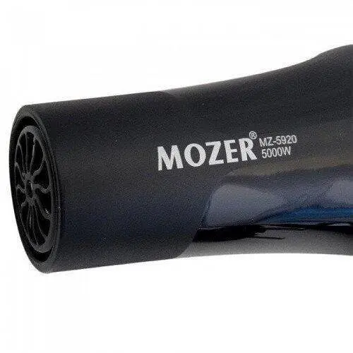 Фен для волосся Mozer MZ5920 POWER-5000W Чорний (300340) - фото 2
